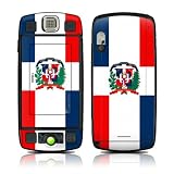 Dominican Republic Flag Design Decal Sticker for T-Mobile Sidekick LX