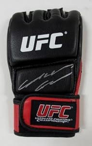 Anderson Silva Signed/Autographed UFC MMA Red Glove JSA - Autographed UFC Gloves
