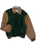FOREST OR KELLY GREEN WOOL BODY<br>Assorted Color Leather Sleeves