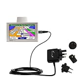 International Wall / AC Charger for the Garmin Nuvi 610 - Gomadic Brand w/ TipExchange Technology