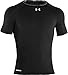 Under Armour Heat Gear Sonic Compression Short Sleeve - Adult - Black -