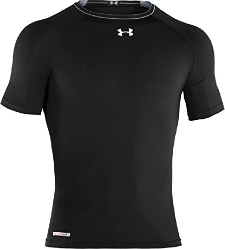Under Armour Heat Gear Sonic Compression Short Sleeve - Adult - Black -