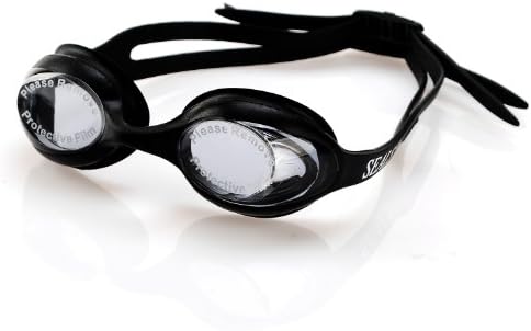 XUBO Swim Mask Swimming Goggle (Blue&Black) (black)