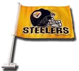 Pittsburgh Steelers Car Flag (Gold)