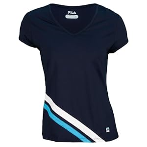 Women`s Center Court Short Sleeve Tennis Top