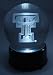 Texas Tech Logo Etched In Crystal, Base Musical And Lit. School'S Fight Song Plays.