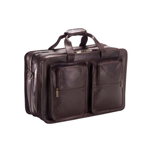 Clava Tuscan Leather Companion Flight Bag - Tuscan Cafe