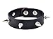 Imixlot® Men's Black PU Leather Spike Metal Buckle Bracelet Punk Biker Rock Gothic