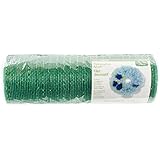 FloraCraft&reg; SimpleStyle 10 inch Decorative Mesh with Mettalic Strands, Dark Green