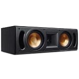 Klipsch Reference Series RC-52 - Center channel speaker - 125 Watt - 2.5-way - black ash