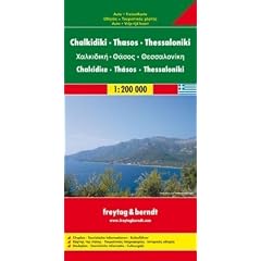 Freytag Berndt Autokarten, Chalkidiki, Thasos, Thessaloniki: Touristische Informationen, Kulturf�hrer, Autof�hren
