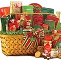 Holiday Traditions Gourmet Food Gift Basket with Smoked Salmon