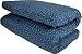 J-Life Traditional Japanese Shiki Futon (Shikibuton) - FULL SIZE with Custom Removable Tombo #2 Blue Cover