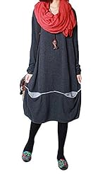 Plus Size Girls Cotton/Linen/Knit Spring  Dress