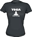 Yoga Makes Me Poop Women's tee Shirt in 6 Colors Small thru XXL