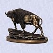 american buffalo statue home garden Majestic sculpture