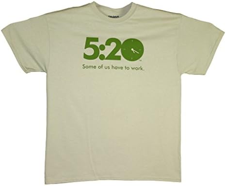 Herbivore Designs Mens - 5:20 - Some Of Us Have To Work T-Shirt X-Large - White - High Quality Cannabis &amp; Marijuana Apparel