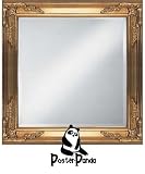 Review PosterPanda.com  / 11x14 - ANTIQUE GOLD - Hand Carved FRAMED MIRROR