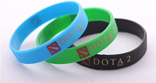 2015 HOT Sales Dota2 Key Equipment Wholesale Dota 2 Silicone Bracelet Turret Games
