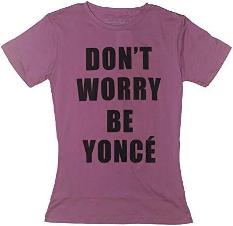 Don't Worry Be Yonce Light Purple T-shirt