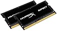 Kingston HyperX Impact Black 16GB Kit (2x8GB) 1600MHz DDR3L CL9 SODIMM 1.35V Laptop Memory (HX316LS9IBK2/16)