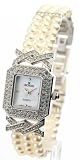 WOMENS CROTON PEARL BRACELET SET DIAMOND LIKE MOP WATCH CN207056PLMP
