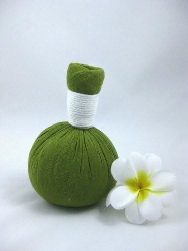 Lemongrass Herbal Compress Massage Ball (Pack of 2), 5.3 Oz Each