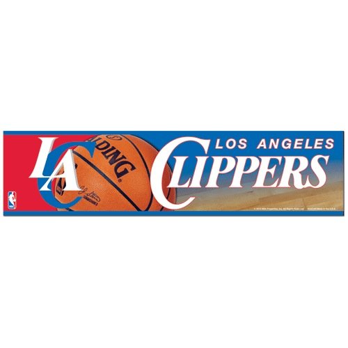 NBA Basketball Los Angeles Clippers Bumper Sticker (2-Pack)