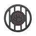 Pawprint Sports Mascot Inspired Round Branding Grill Iron Accessory