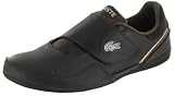 LACOSTE Lisse Leather Suede Slip On Sneaker Mens Shoes