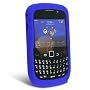 Silicone Skin Case for Blackberry Curve 8520 8530, Blue
