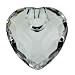 Hangable 1.25" Acrylic Heart Crystal (30 Pcs)
