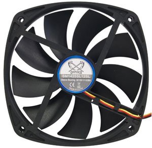 Scythe Kazemaru 2 140mm x 25mm Case Fan- 500RPM Ultra-low SpeedSM1425SL12SL