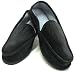 Black/ Blue Comfortable Soft Slip On House Shoes Image