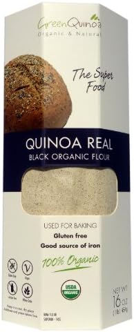 Black Quinoa Real Raw Flour (Pack of 6)