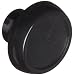 DimcoGray Black Phenolic Push-Pull knob Female, Brass Insert: 1/4-20" Thread x 5/16" Depth, 1" Diameter x 11/16" Height x 1/2" Hub Dia x 7/16" Hub Length (Pack of 10)
