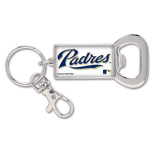 SAN DIEGO PADRES OFFICIAL LOGO BOTTLE OPENER KEY RING