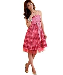 Sleeveless Cocktail Nylon/Polyester Evening Dress/Bridesmaid Dress/Wedding Party Dress 