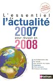 Revue Fernand Nathan  / L'essentiel de l'actualité 2007 pour réussir en 2008