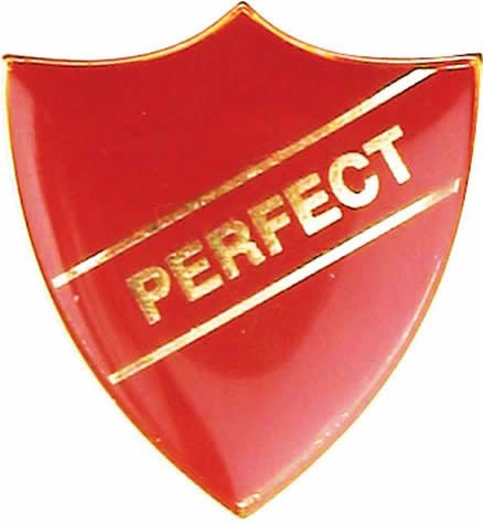 Childrens Toyshop  Toys : "Perfect" Badge