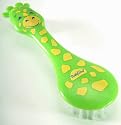 FOR BABIES - Giraffe - Soft & Delicate Hair brush & Comb Set - GREEN (Cat No: 221)