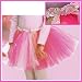 Fuchsia Rose & Sequin Ballerina Princess Tutu Size: Small Image