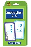 Subtraction 0-12 Flash Cards