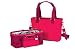 Little Company Spice Shopper/Cooling Bag in Tonal Reds