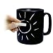 Konitz Classic Chalk Talk 12-Ounce Mug, Black, Gift Boxed