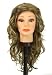 23 Long Mixed Brown all over layer / wavy synthetic wig
