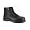Mens Hush Puppies 6 Inch Black Nubuck Leather Boots UK 7