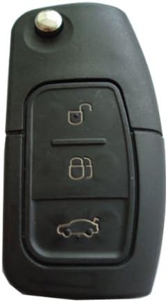 For FORD FIESTA FOCUS MONDEO 3 BUTTON BLANK FLIP KEY REPAIR CASE Shell No chips inside