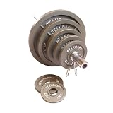 CAP Barbell 45 lb Gray Olympic Weight Plate