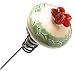 Habita MiniBlossom Hummingbird Feeder Folklore Green Leaf on Stake